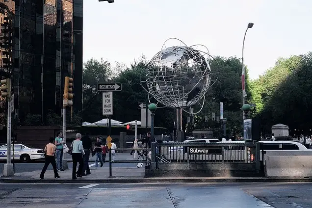 59th Street Columbus Circle, near where the incident took place